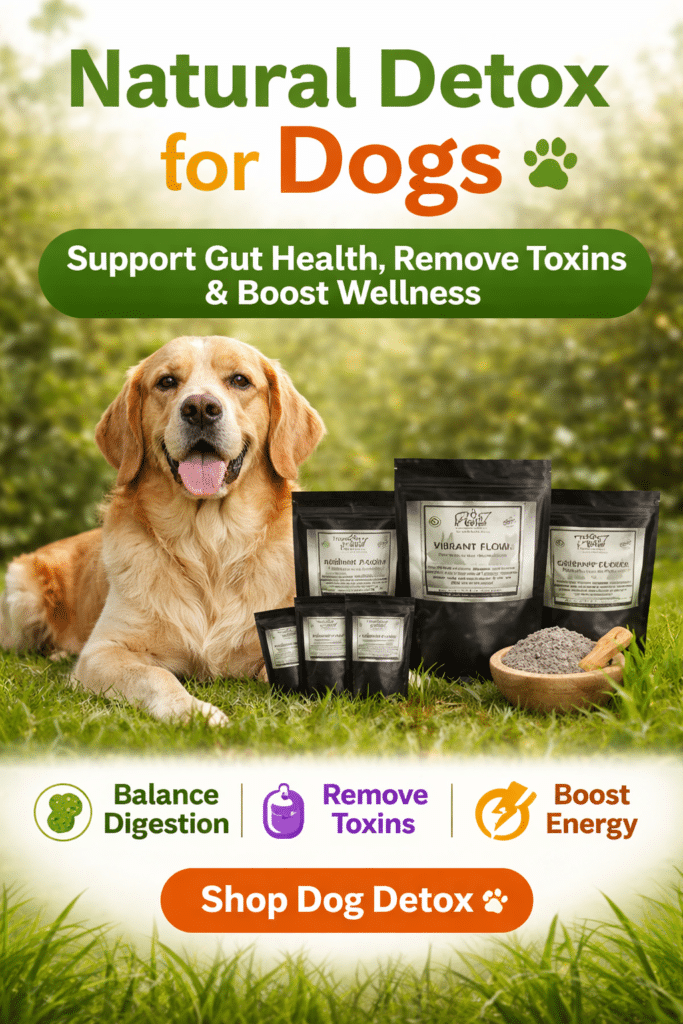 natural detox for dogs with gut health support and toxin removal products